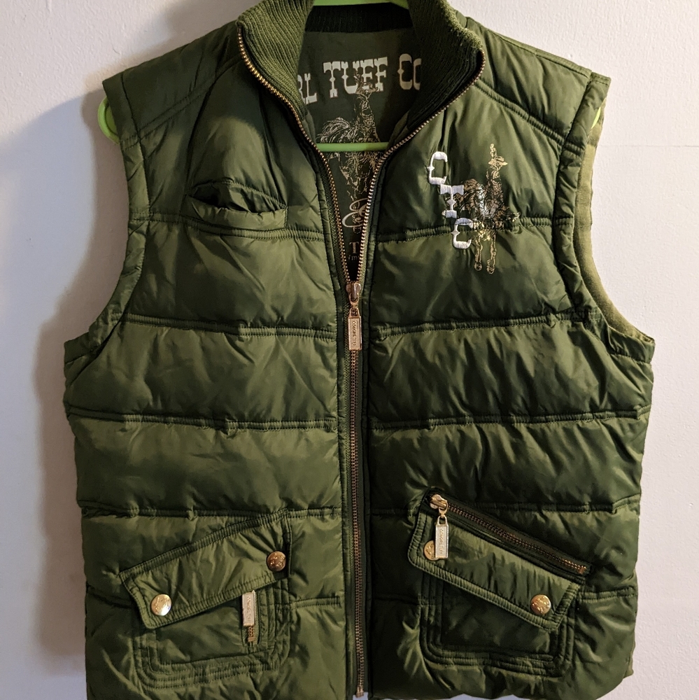 Cowgirl Tuff Puffy Vest